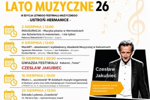 plakat Dominikańskie Lato Muzyczne